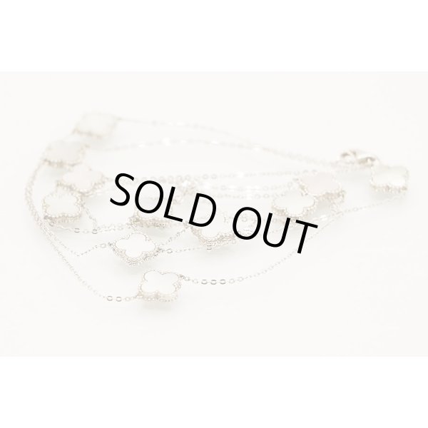 750WG シェルイリネックレス 8.50g　全体イメージ