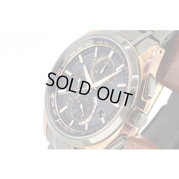 シチズン　アテッサ　ＡＴ８０４４－６５Ｅ　黒文字盤　ライトインブラック限定　サイド拡大