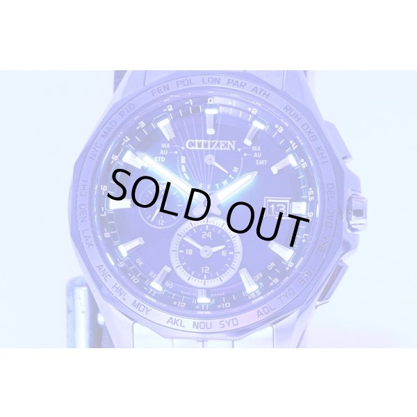 シチズン　アテッサ　ＡＴ９０９６－５７Ｅ　黒文字盤　ライト