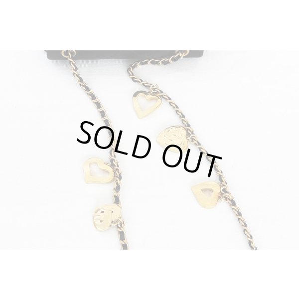 シャネル　ミニフラップバック AS3456 ブラック／GP金具（ハート付）　チェーン