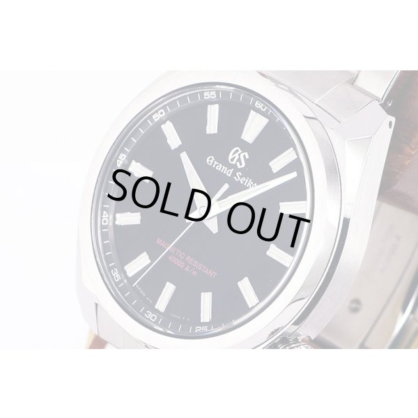 グランドセイコー　ＳＢＧＸ３４３　９Ｆ６１－０ＡＮ０ 黒文字盤　サイド拡大
