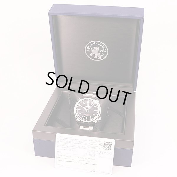 グランドセイコー　ＳＢＧＸ３４３　９Ｆ６１－０ＡＮ０ 黒文字盤　箱・保証書