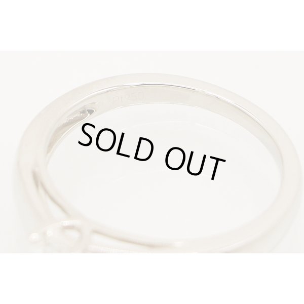 PT950 ダイアイリリング 0.33ct 4.60g　刻印(1)