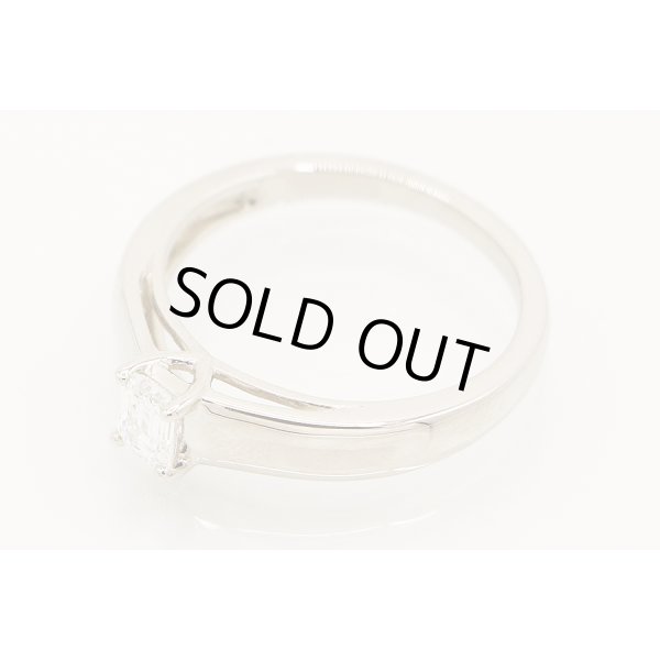 PT950 ダイアイリリング 0.33ct 4.60g