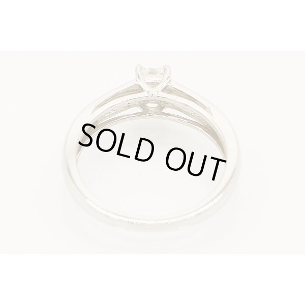 PT950 ダイアイリリング 0.33ct 4.60g　内側