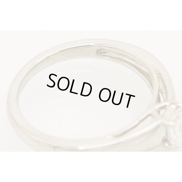 PT950 ダイアイリリング 0.33ct 4.60g　刻印(2)