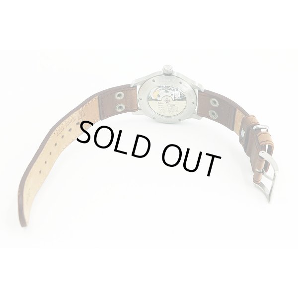 ストーヴァ　フリーガー　バウマスター　ＳＴＷ－ＦＩＬ－Ｂ－Ｌ　黒文字盤　革ベルト