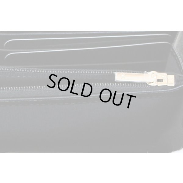 シャネル　ロングフラップウォレット AP2961 ブラック／SIV金具　小銭入れ