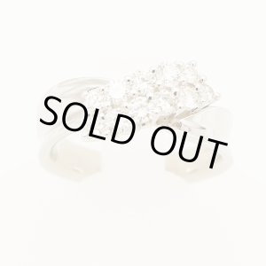 画像: モニッケンダム　PT900 ダイアイリリング 0.64ct 7.50g