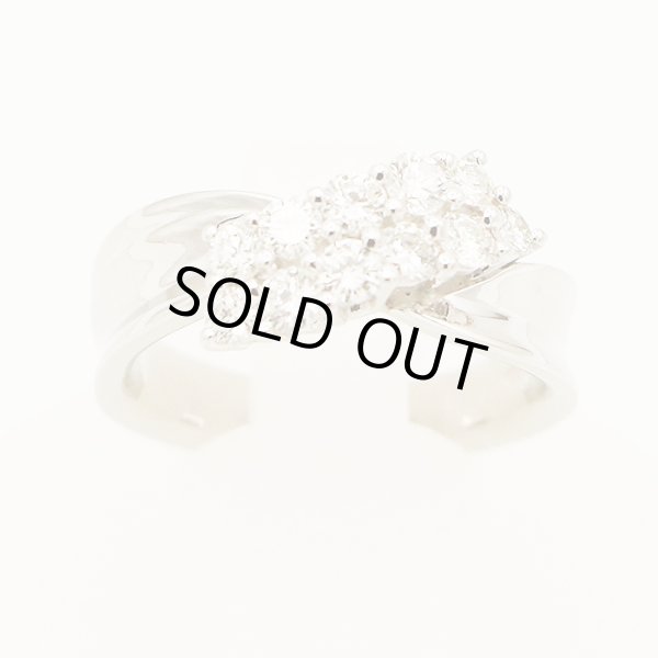 モニッケンダム　PT900 ダイアイリリング 0.64ct 7.50g