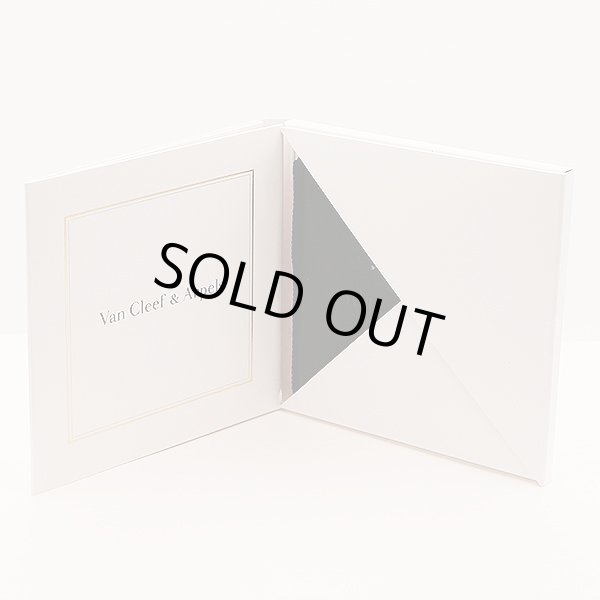 ヴァンクリーフ＆アーペル　750WG スウィート アルハンブラ ペンダント 0.08ct 3.50g　ジュエリー用クロス