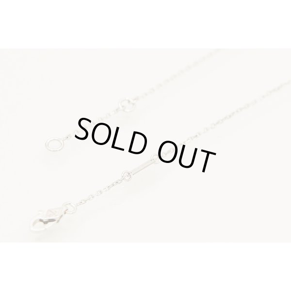 ヴァンクリーフ＆アーペル　750WG スウィート アルハンブラ ペンダント 0.08ct 3.50g　留め具外したイメージ(3)