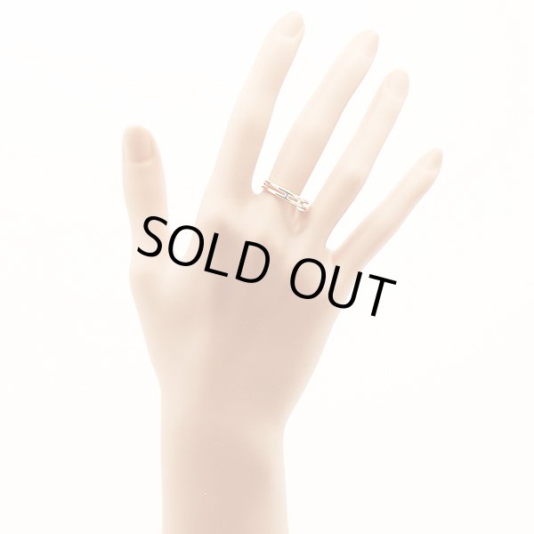 エルメス　750PG アリアンヌリング 3.20g　装着イメージ