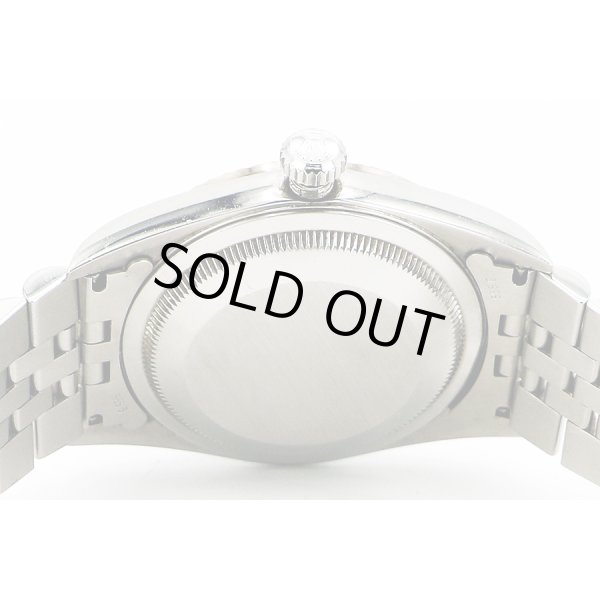 ロレックス　１６２３４Ｇ　Ｙ３１９７４３　黒文字盤　新１０Ｐ　（２００２年製）　裏面拡大