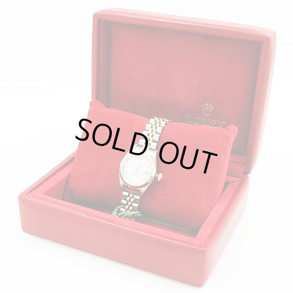 ロレックス　７９１７３　Ｋ６２６１１２　白ローマ文字盤　（２００１年製）　箱