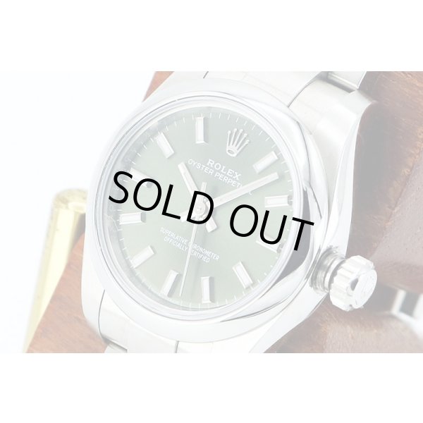 ロレックス　１７６２００　Ｗ１６Ｙ３５４０　緑文字盤　サイド拡大