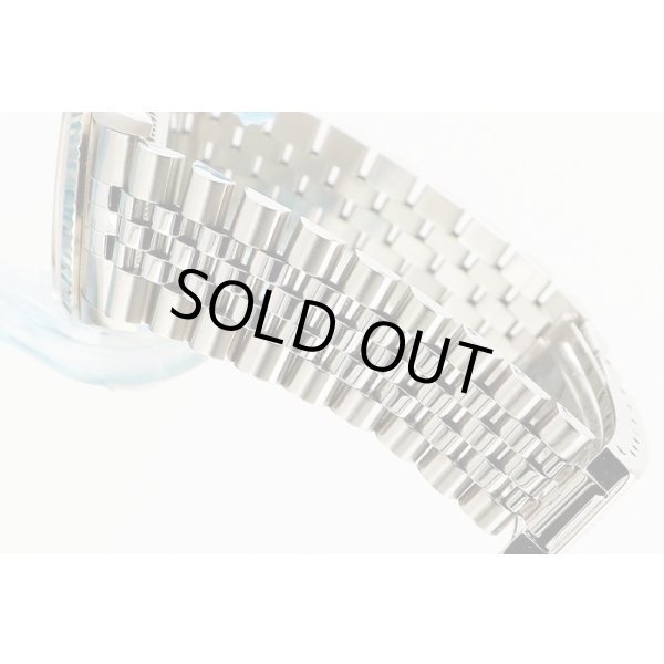 ロレックス　１６２３４Ｇ　Ｙ３１９７４３　黒文字盤　新１０Ｐ　（２００２年製）　ブレス拡大