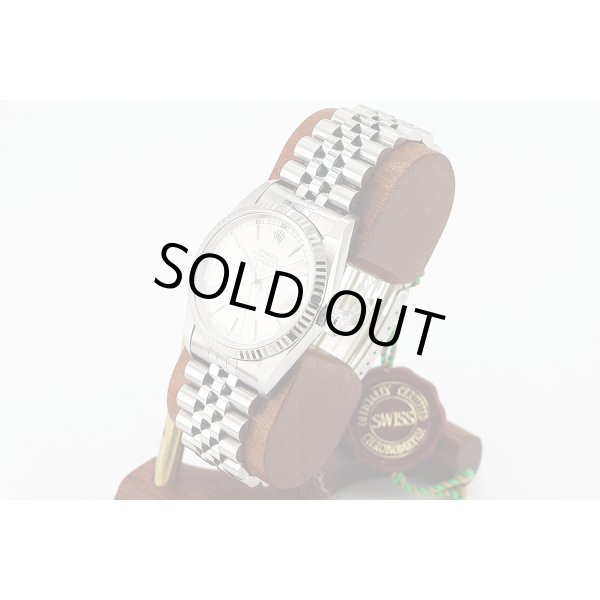 ロレックス　１６２３４　Ｔ９６３９７２　銀文字盤（９６年製）　サイド