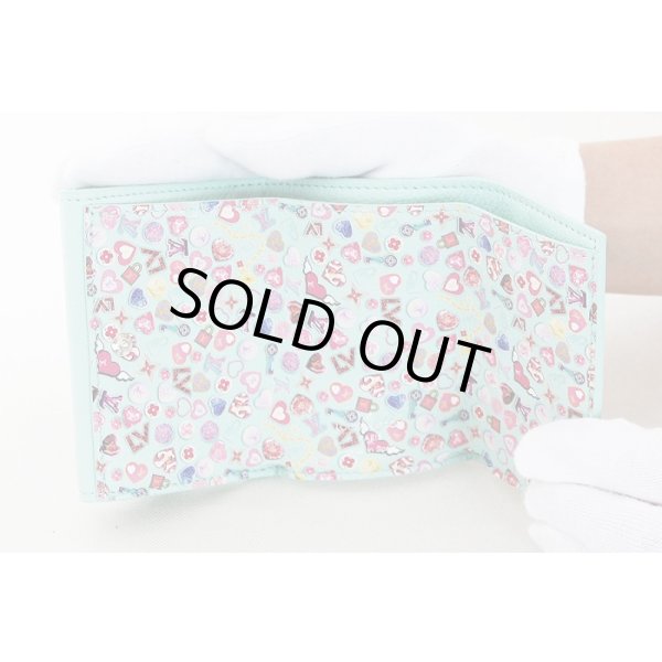 ルイ・ヴィトン　【日本限定】ポルトフォイユ・ロックミニ M81885 ミストグリーン　中身