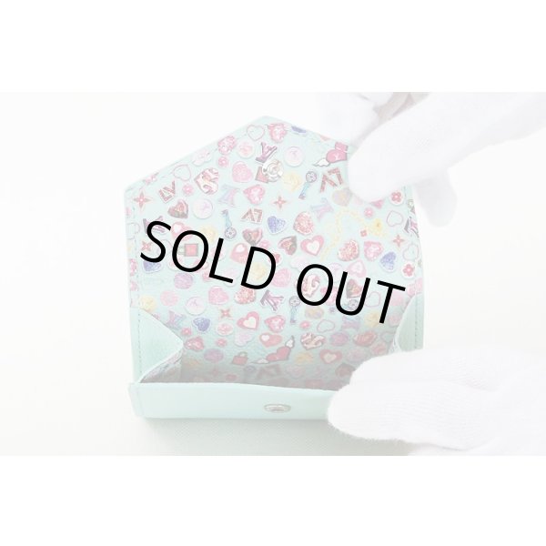 ルイ・ヴィトン　【日本限定】ポルトフォイユ・ロックミニ M81885 ミストグリーン　小銭入れ