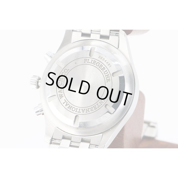 ＩＷＣ　パイロットウォッチ　クロノグラフ　ＩＷ３７１７０４　黒文字盤　裏面拡大