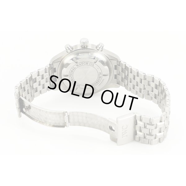 ＩＷＣ　パイロットウォッチ　クロノグラフ　ＩＷ３７１７０４　黒文字盤　ブレス