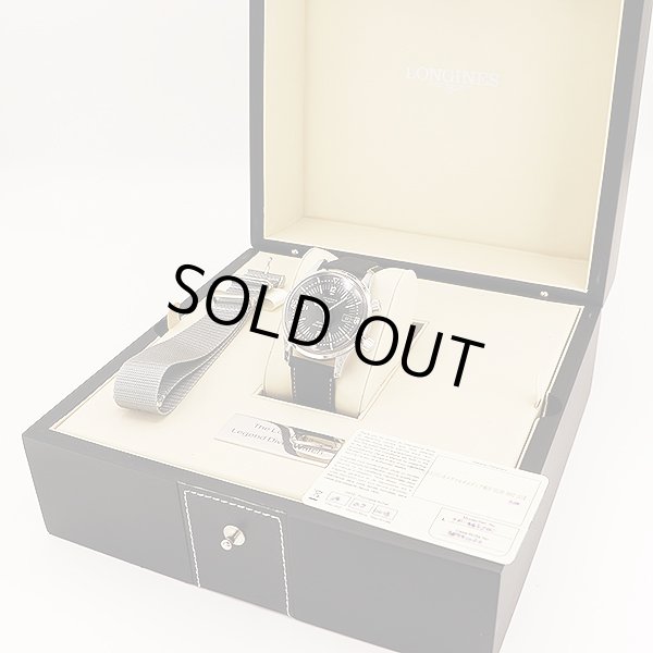 ロンジン　レジェンドダイバー　Ｌ３．６７４．４　黒文字盤　２ツリューズ　箱・保証書