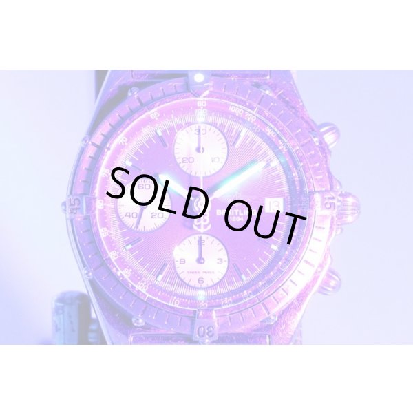 ブライトリング　クロノマット　Ａ１３０４７　紺文字盤　ライト