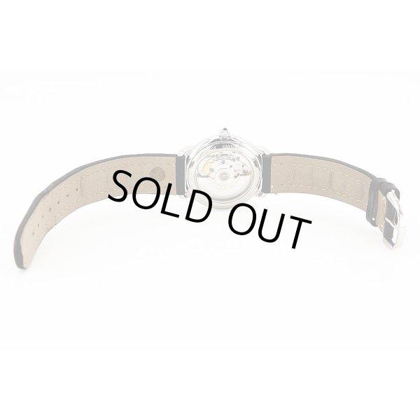 モーリス・ラクロア　５ハンズ　２３１１　銀文字盤　革ベルト