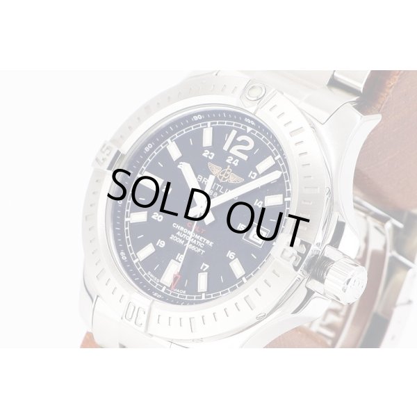 ブライトリング　コルト　Ａ１７３８８　黒文字盤　サイド拡大