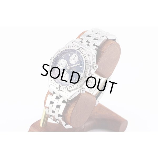 ブライトリング　クロノマット　Ａ１３０４７　紺文字盤　サイド