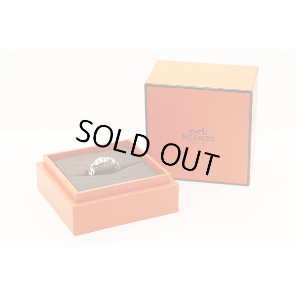 エルメス　シェーヌダンクル シルバーリング　箱