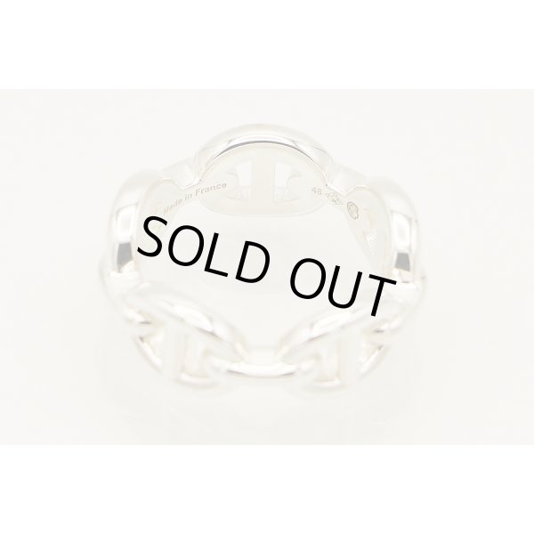 エルメス　シェーヌダンクル シルバーリング　内側