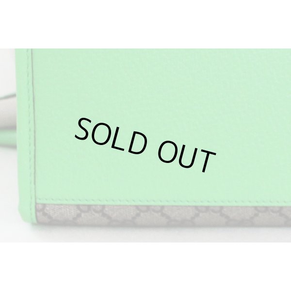 グッチ　スモール トートバック 680956 525040 ベージュ　底拡大