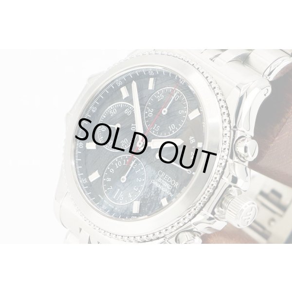 クレドール　パシフィーク　ＧＣＢＫ９９９　６Ｓ７７－０Ａ１０　黒文字盤　サイド拡大