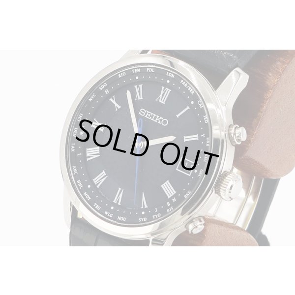 セイコー　ブライツ　ＳＡＧＺ１０１　７Ｂ２７－０ＡＨ０ 黒文字盤　サイド拡大