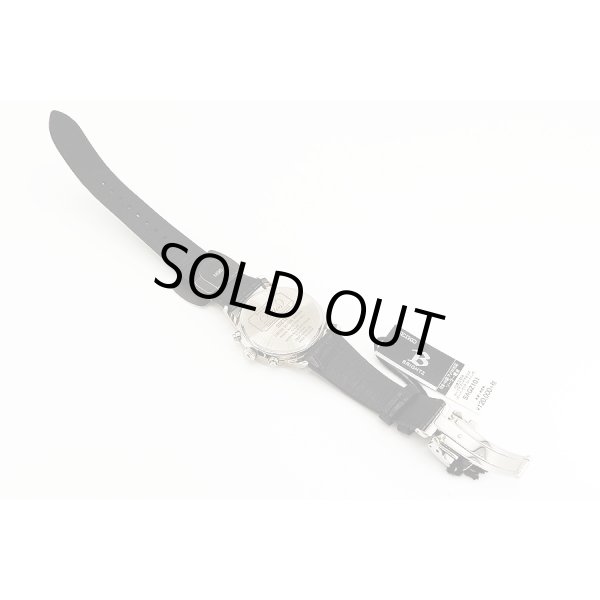 セイコー　ブライツ　ＳＡＧＺ１０１　７Ｂ２７－０ＡＨ０ 黒文字盤　革ベルト状態　裏面