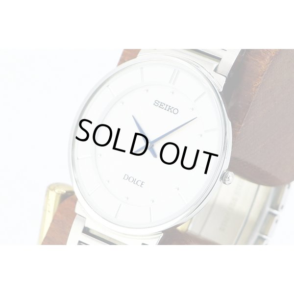 セイコー　ドルチェ　ＳＡＣＫ０１５　４Ｊ４０－０ＡＣ０　白文字盤　サイド拡大
