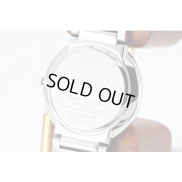 セイコー　ドルチェ　ＳＡＣＫ０１５　４Ｊ４０－０ＡＣ０　白文字盤　裏面拡大