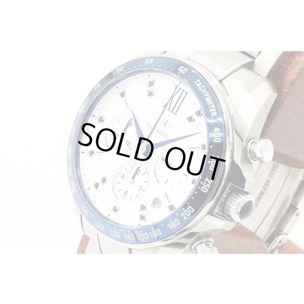 セイコー　ブライツ　ＳＤＧＺ０２１　８Ｒ４８－００Ｅ０　白文字盤　サイド拡大