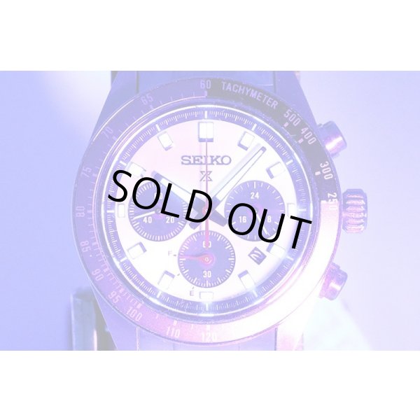 セイコー　プロスペック　ＳＢＤＬ０９５　クロノ　Ｖ１９２－０ＡＨ０ 銀文字盤　ライト