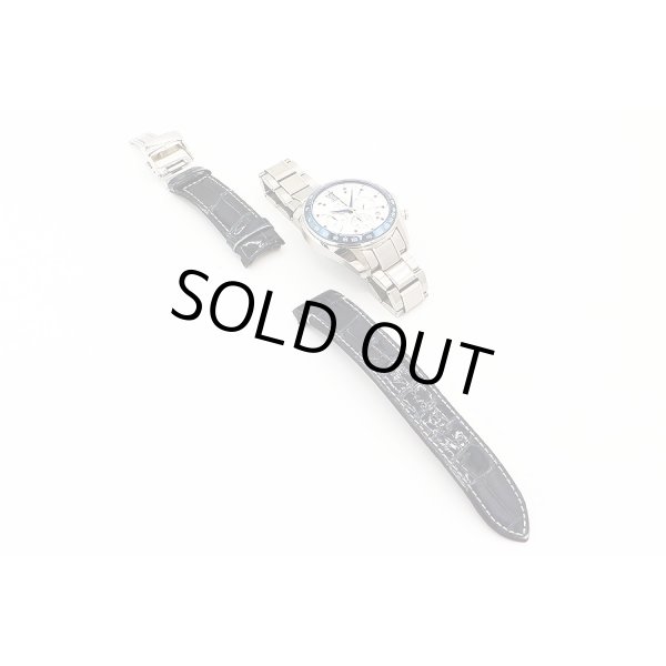 セイコー　ブライツ　ＳＤＧＺ０２１　８Ｒ４８－００Ｅ０　白文字盤　替ベルト