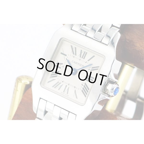 カルティエ　サントスドゥモワゼル　２６９８　白文字盤　サイド拡大