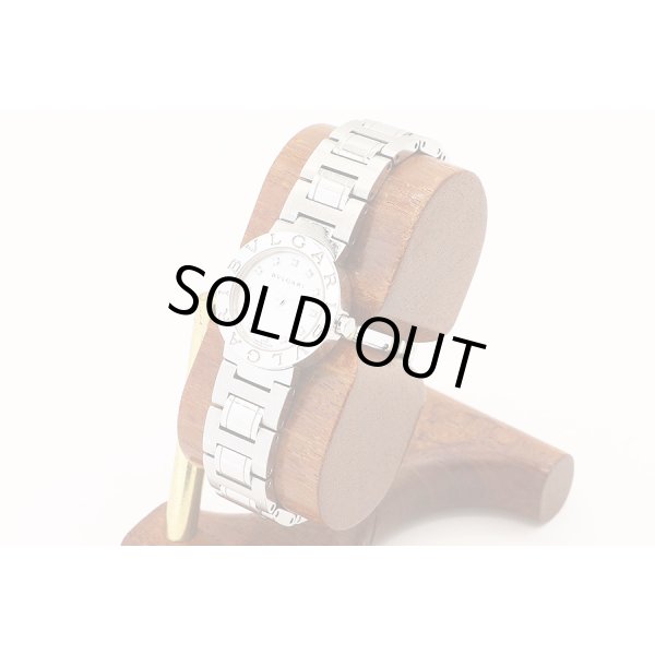 ブルガリ　ブルガリブルガリ　ＢＢ２３ＳＷＳＳ　白シェル文字盤　１２Ｐ　サイド