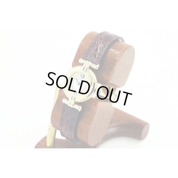 カルティエ　マストコリゼ　１９０２　白文字盤　サイド