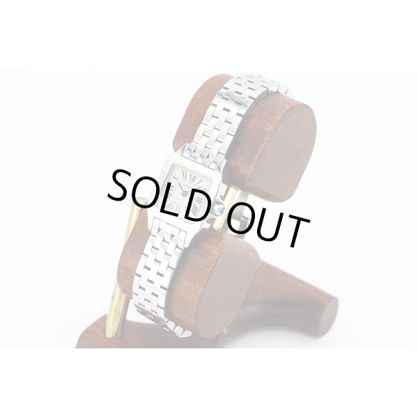 カルティエ　サントスドゥモワゼル　２６９８　白文字盤　サイド