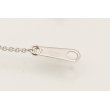 ポンテヴェキオ　K18WG ダイアイリネックレス 0.14ct 1.70g　刻印
