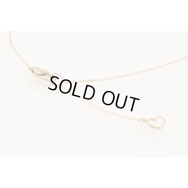 ポンテヴェキオ　K18PG ダイアイリネックレス 0.03ct 1.80g