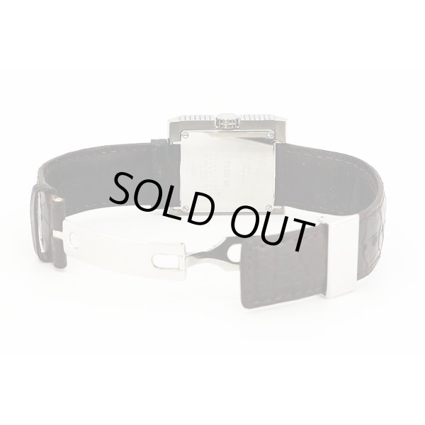 グッチ　銀文字盤　革ベルト