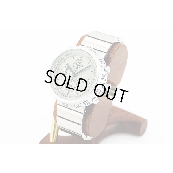 イッセイ・ミヤケ　トラペゾイド　クロノ　ＳＩＬＡＺ００２　グレー文字盤　サイド